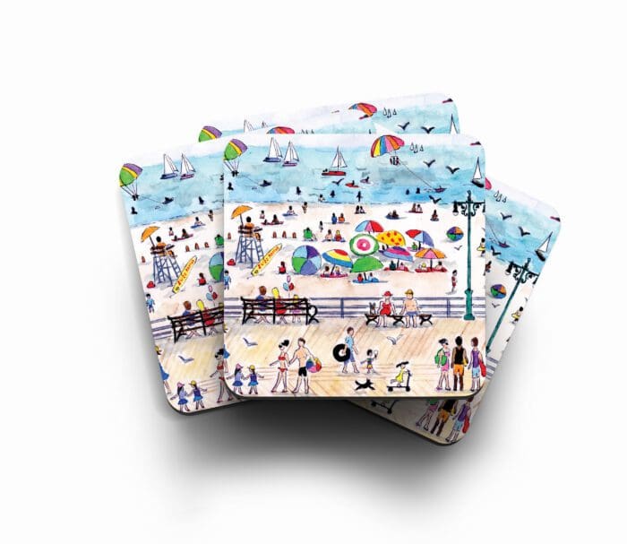 Beach Coasters (Set of 4)