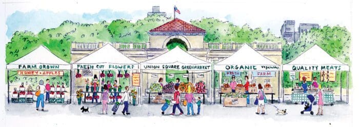 Farmers Market Original Art