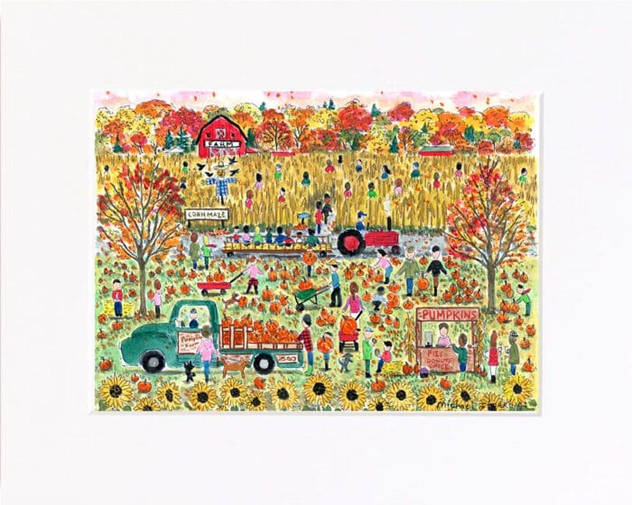 Pumpkin Patch Print