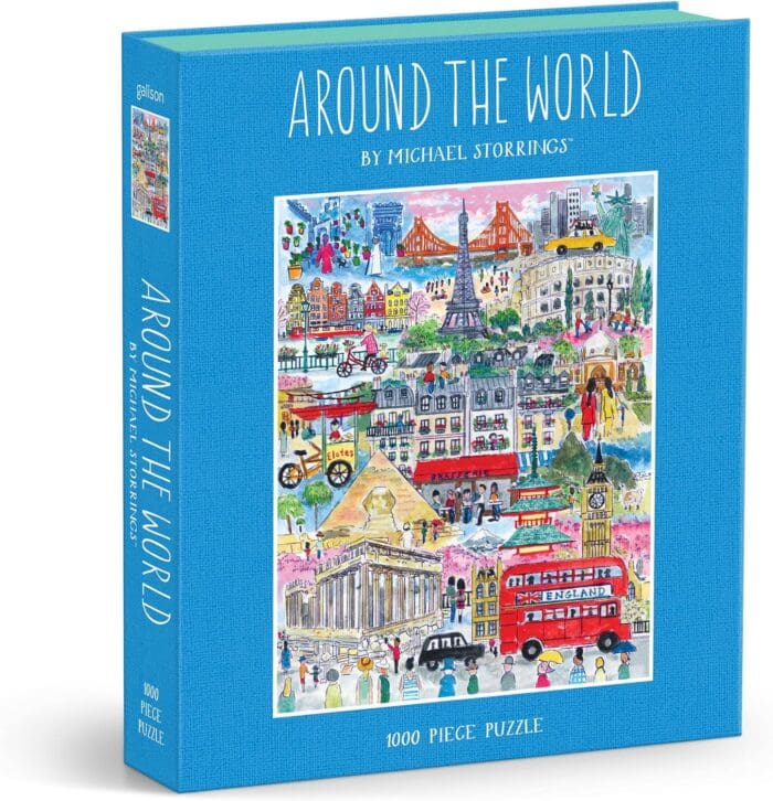 Around the World Book Puzzle