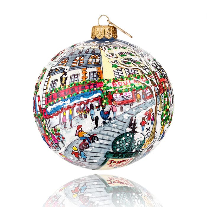 Christmas in Paris Limited Edition of 1 Ornament