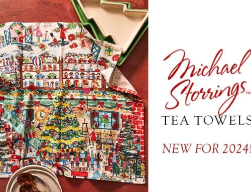 Tea Towels with Michael’s artwork are now available