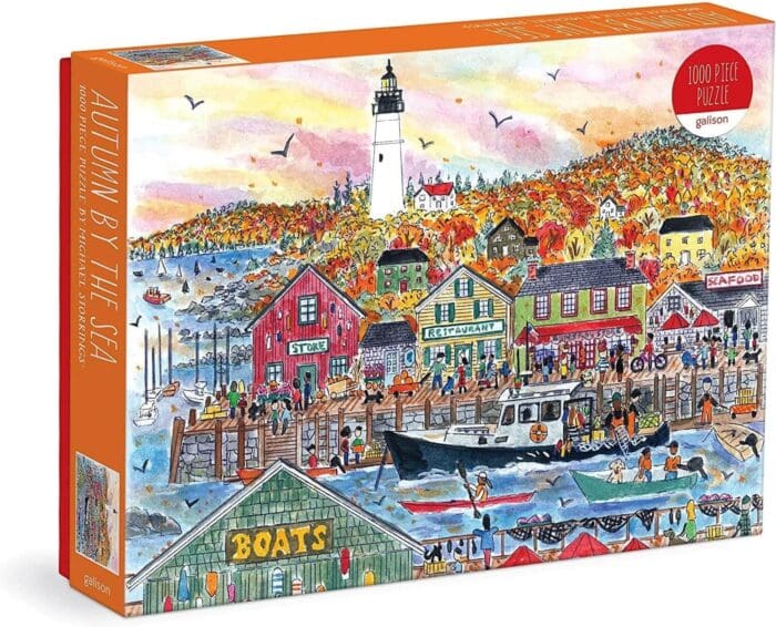 Autumn By The Sea Puzzle