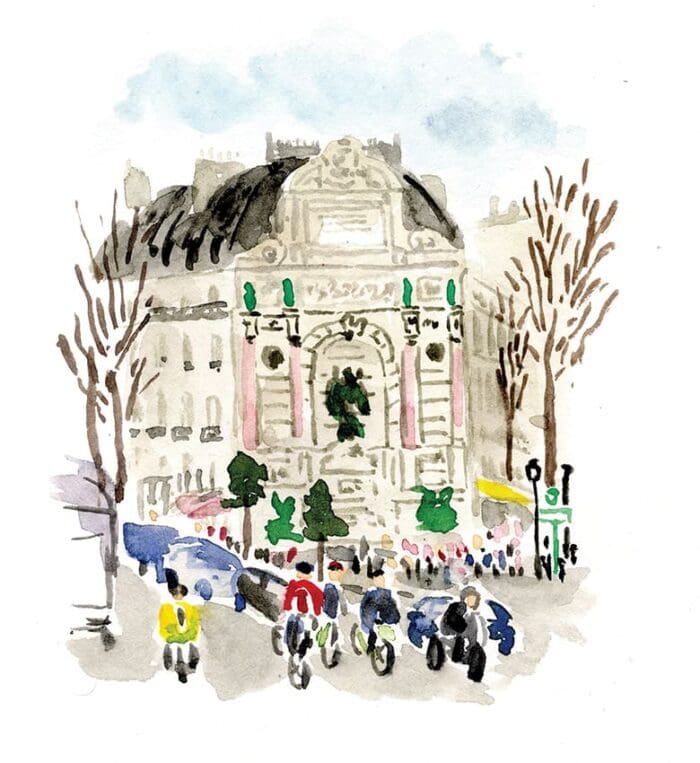 Latin Quarter Original Art