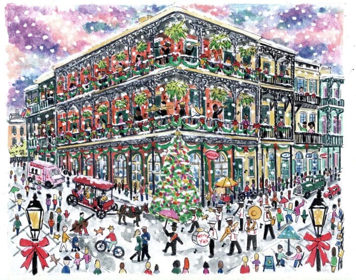 New Orleans Christmas Original Art
